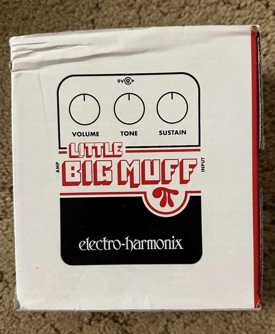 Electro-Harmonix EHX Little Big Muff Pi Fuzz Guitar Effects Pedal