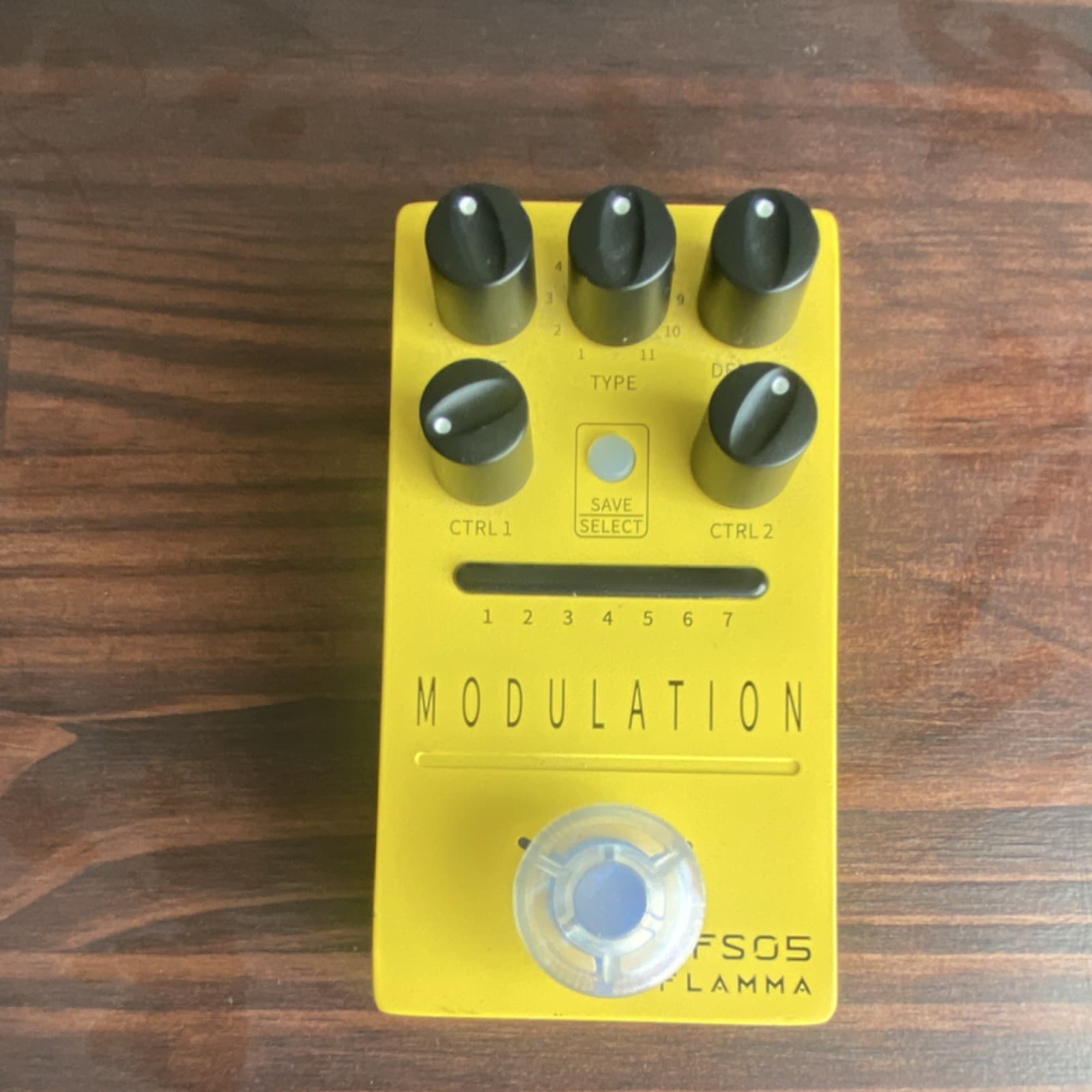 Flamma FS05 Digital Modulation Effects Pedal Chorus Flanger Electric Guitar