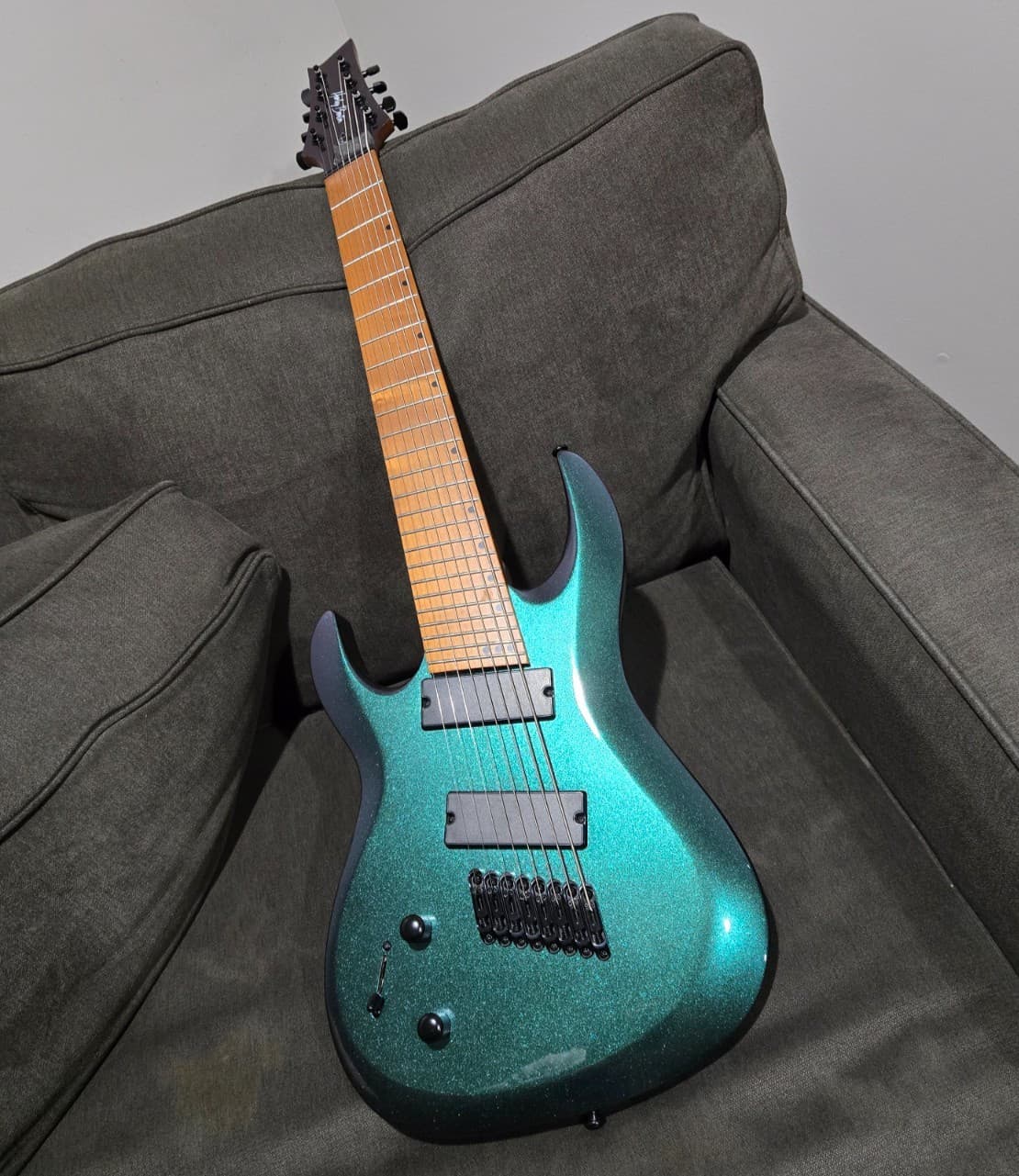 Left Handed 8 String Guitar - Harley Benton