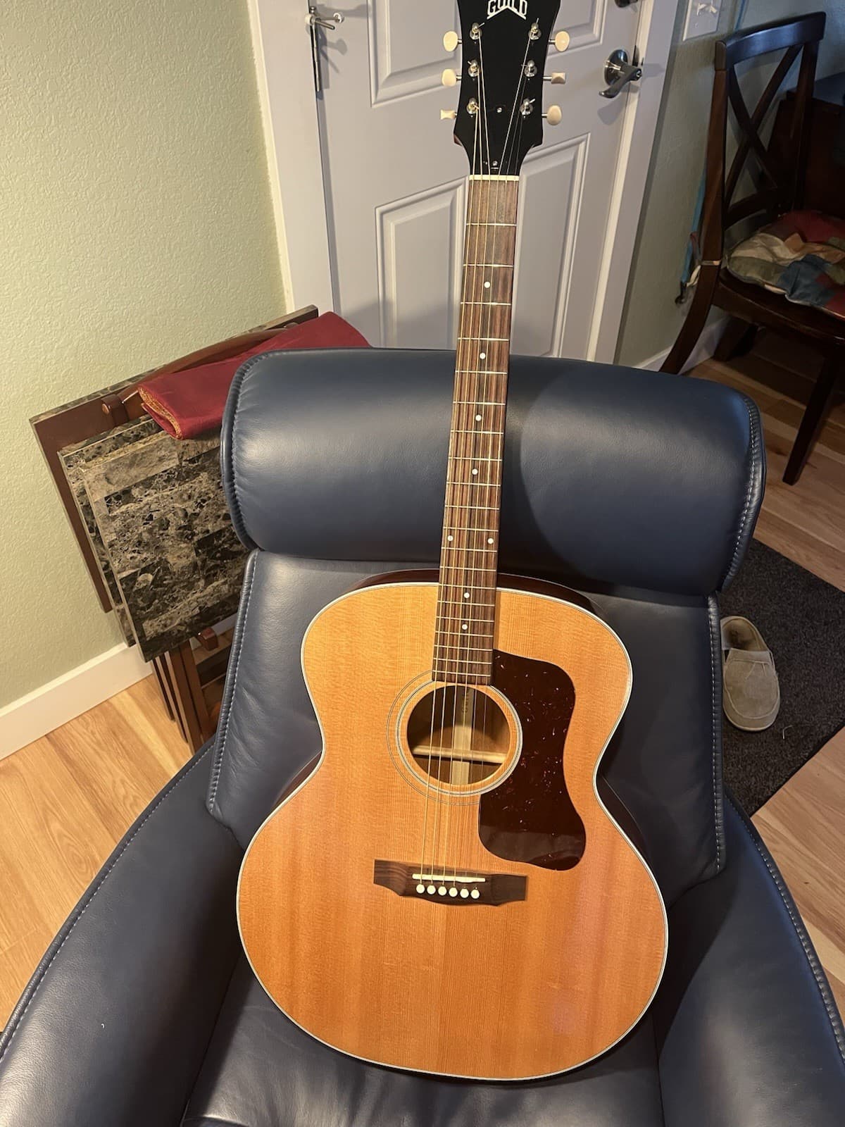 Guild F-40 Standard Jumbo Acoustic Guitar Natural MINT!! K&K Pure Mini!