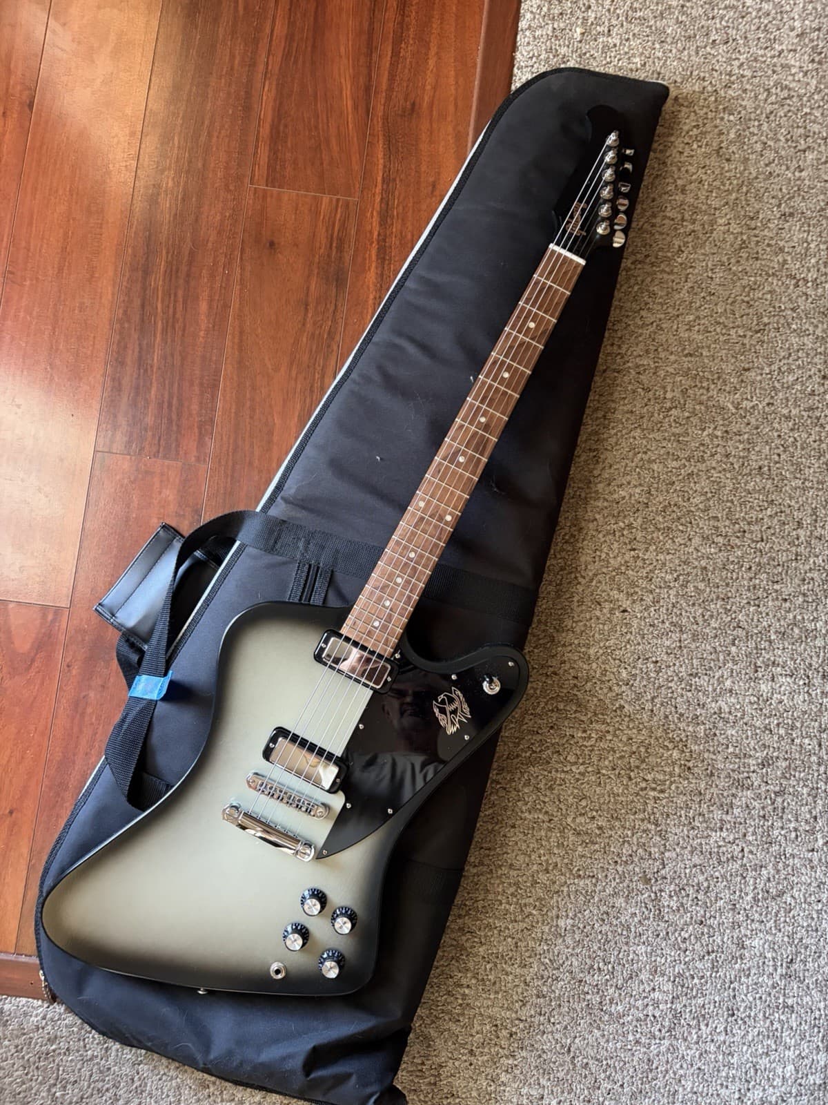 Gibson Firebird Studio '70s Tribute 2012 - Satin Silverburst