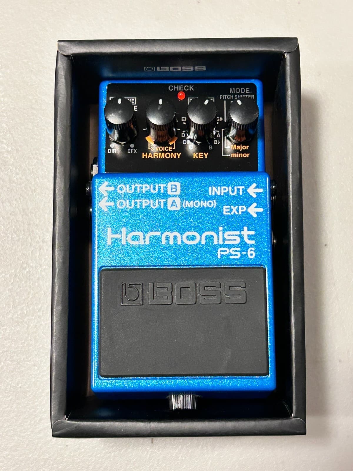 Boss PS‑6 Harmonist Pitch Shifter / Harmony Guitar Effects Pedal with Box NM