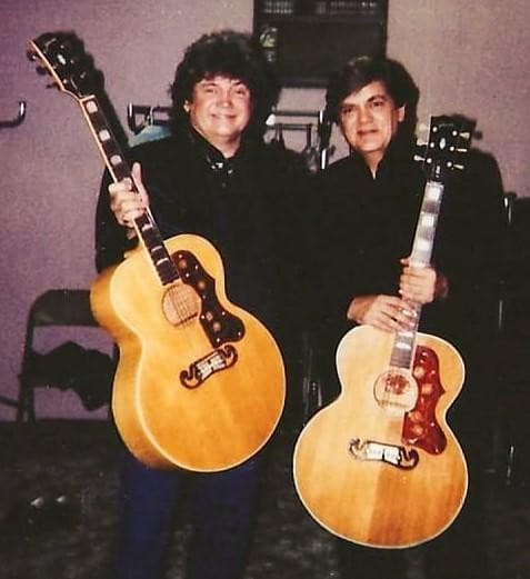 1954 Gibson J-200 Played by Don Everly. Picture of him with the guitar.