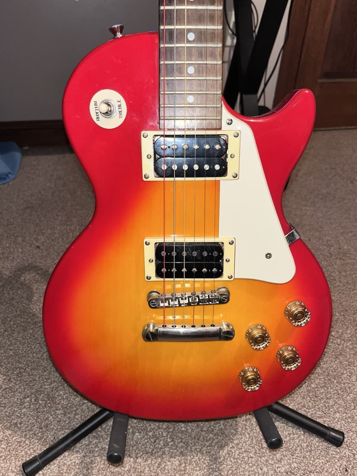 Epiphone Les Paul 100 cherry burst Electric Guitar 6 String Right-Handed
