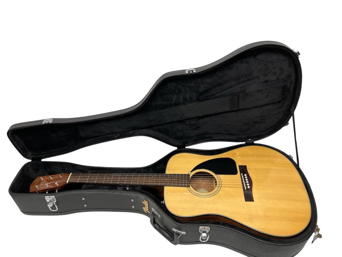 FENDER GUITAR CD-60/NAT ACOUSTIC GUITAR W/CASE (ul-ls) (PDS039568)