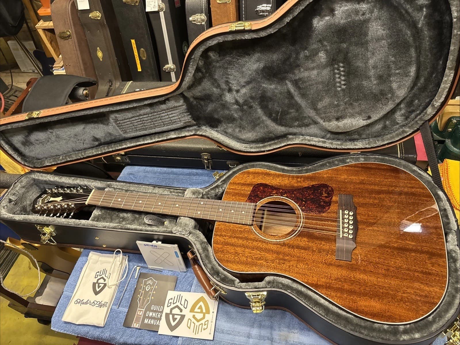 Guild D1212 Westerly Collection 12String Dreadnought Natural