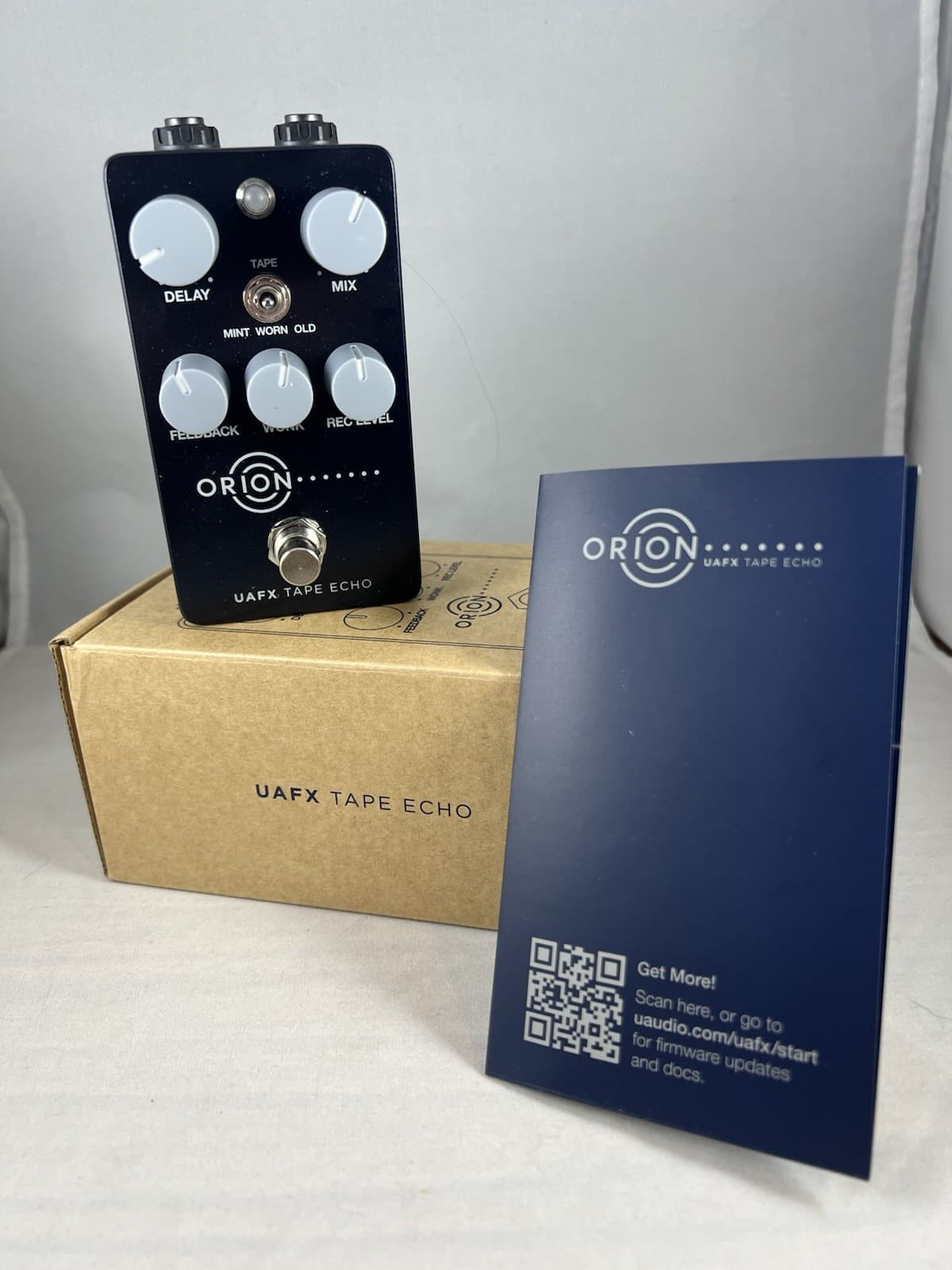 Universal Audio UAFX Orion Tape Echo Guitar Pedal Effects Delay