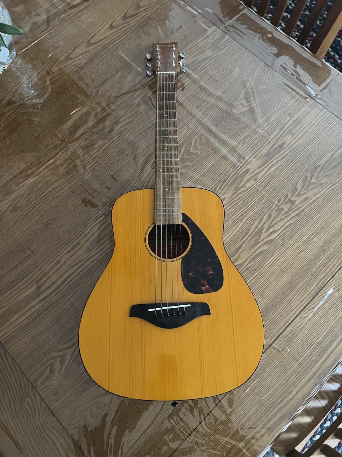 Yamaha JR1 FG Junior Acoustic Guitar 3/4 Size 6-String Natural Carry Bag