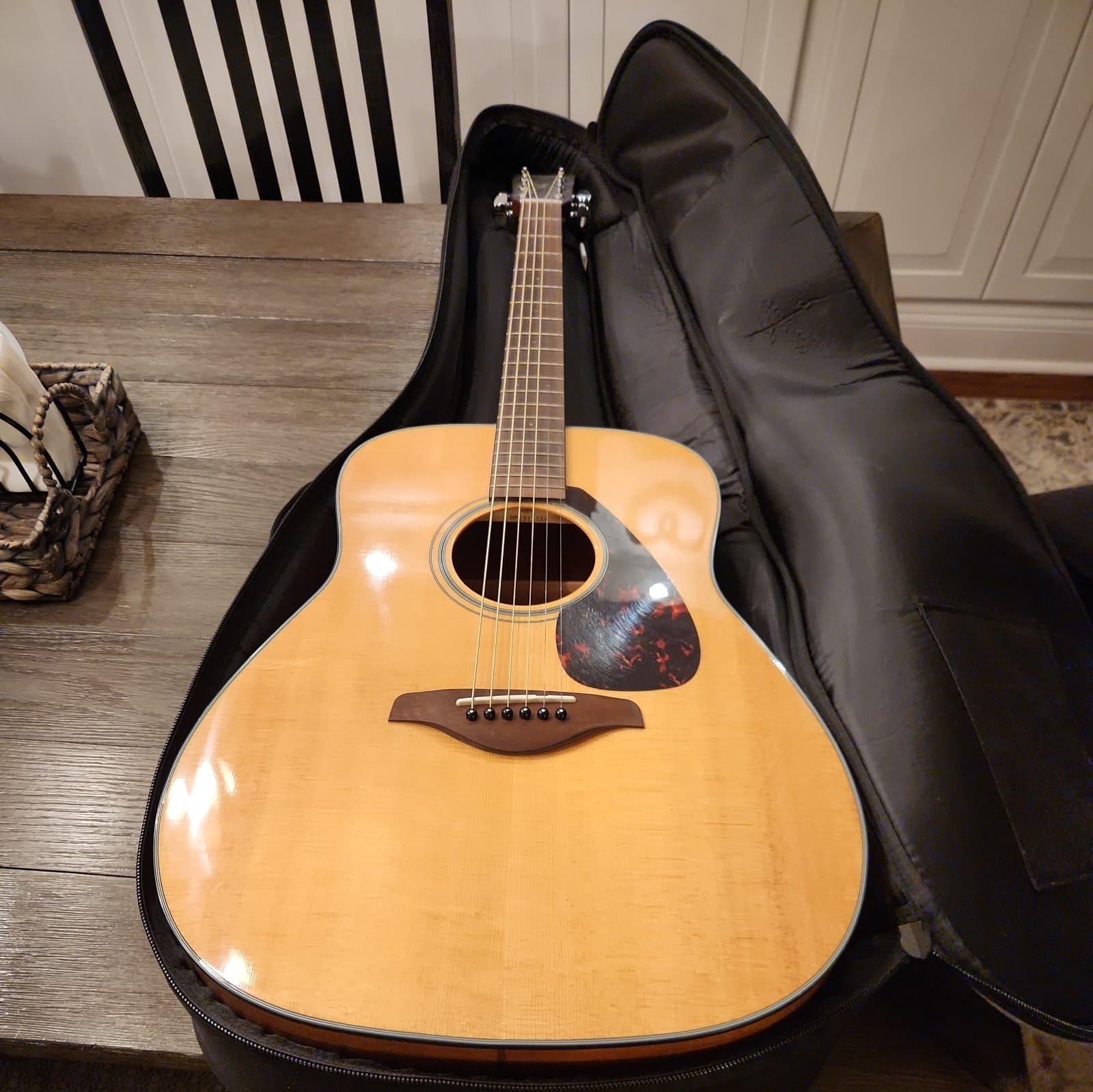 Yamaha FG800 Acoustic Guitar Natural Road Runner Avenue Carry Bag