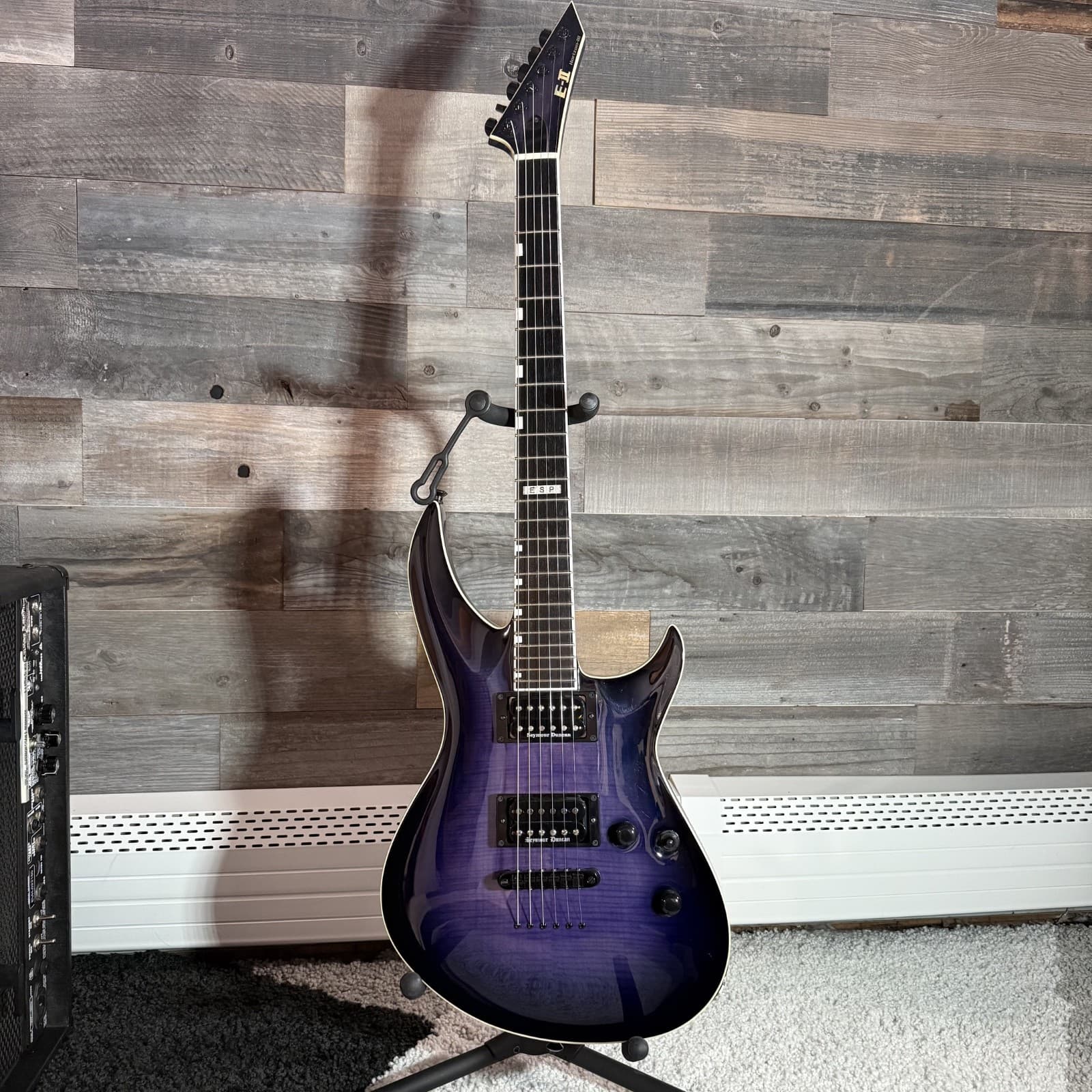 ESP E-II Horizon III – Reindeer Blue – Made in Japan – Seymour Duncan
