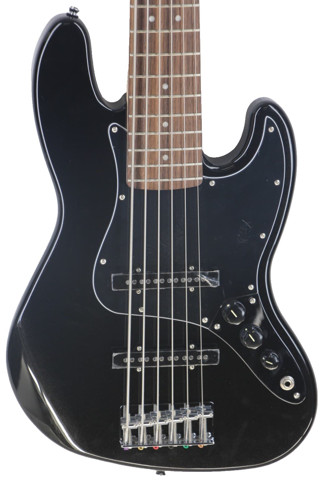Squier Affinity Jazz Bass VI Electric Bass Guitar - Black Metallic *BLEM*