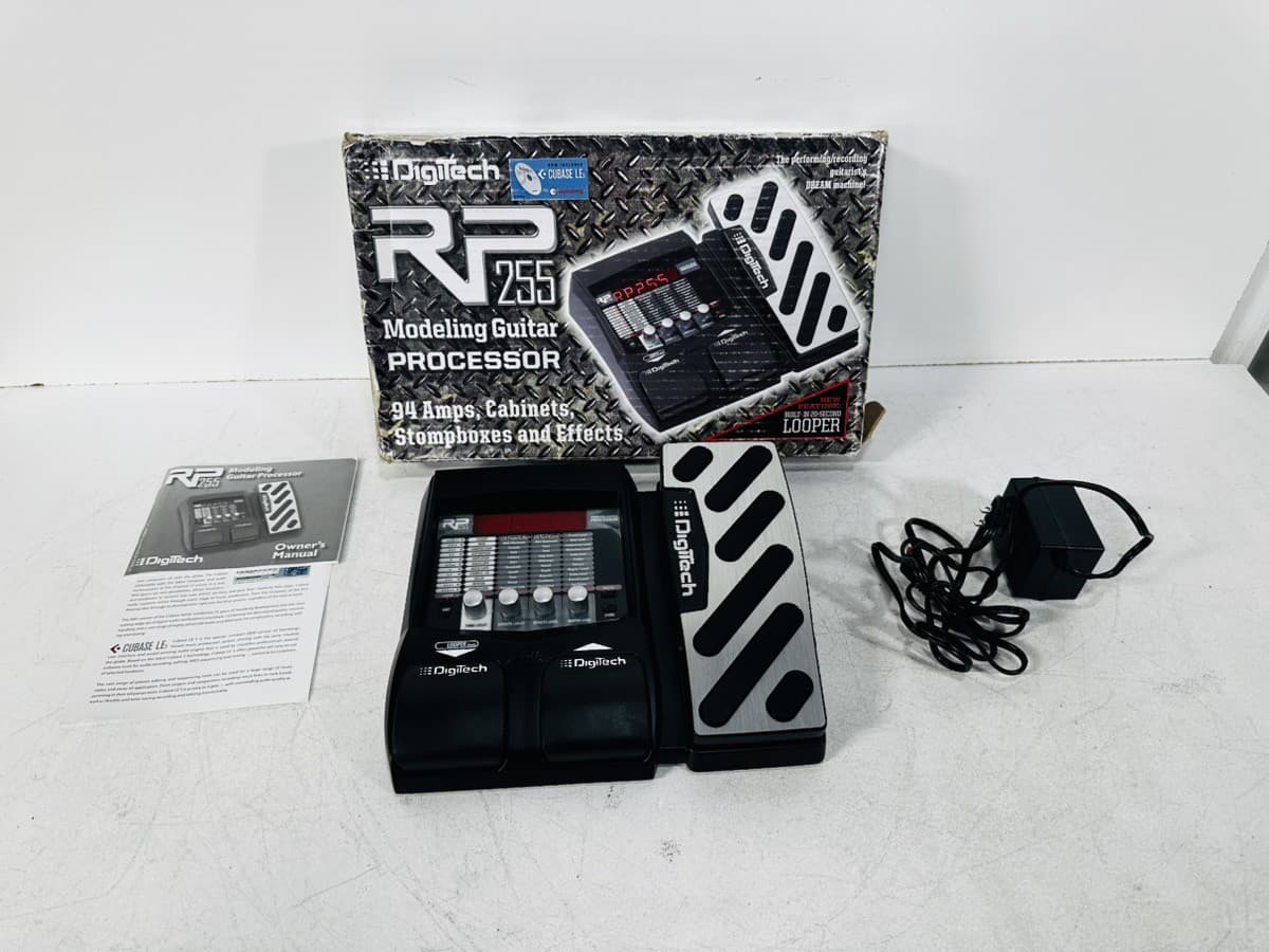 DIGITECH RP255 MODELING GUITAR PROCESSOR AND USB RECORDING INTERFACE (P03063189)