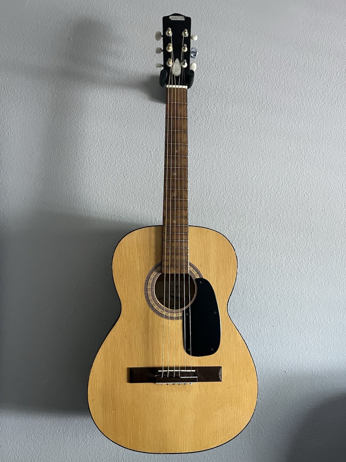 Kingston Parlor Acoustic Guitar - 1970s