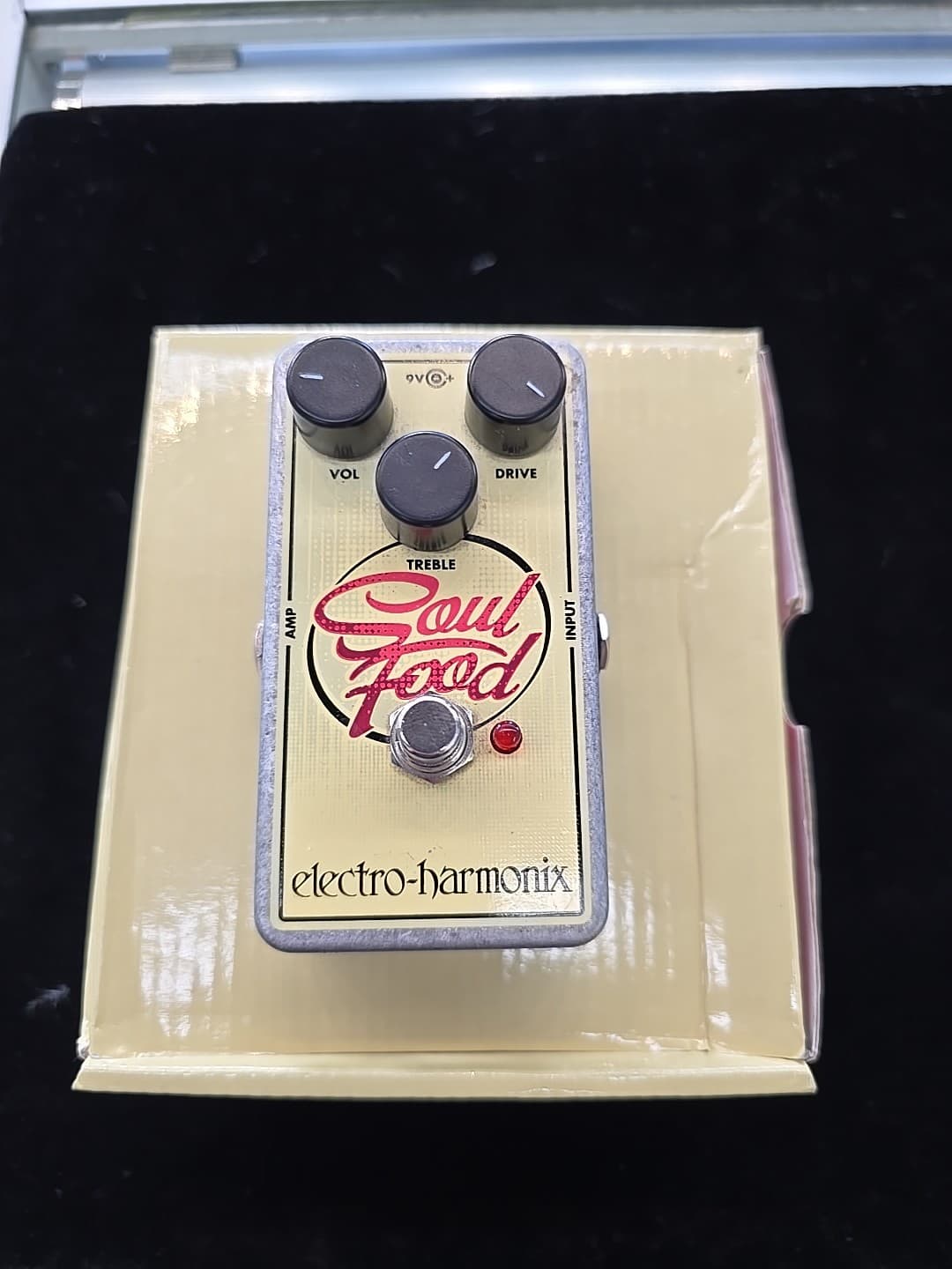 Electro-Harmonix Soul Food Distortion/Fuzz/Overdrive Guitar Effect Pedal