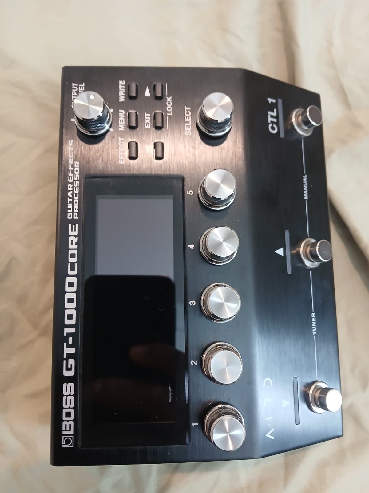 Boss GT-1000CORE Digital Multi-Effects Processor Pedal for Electric Guitar