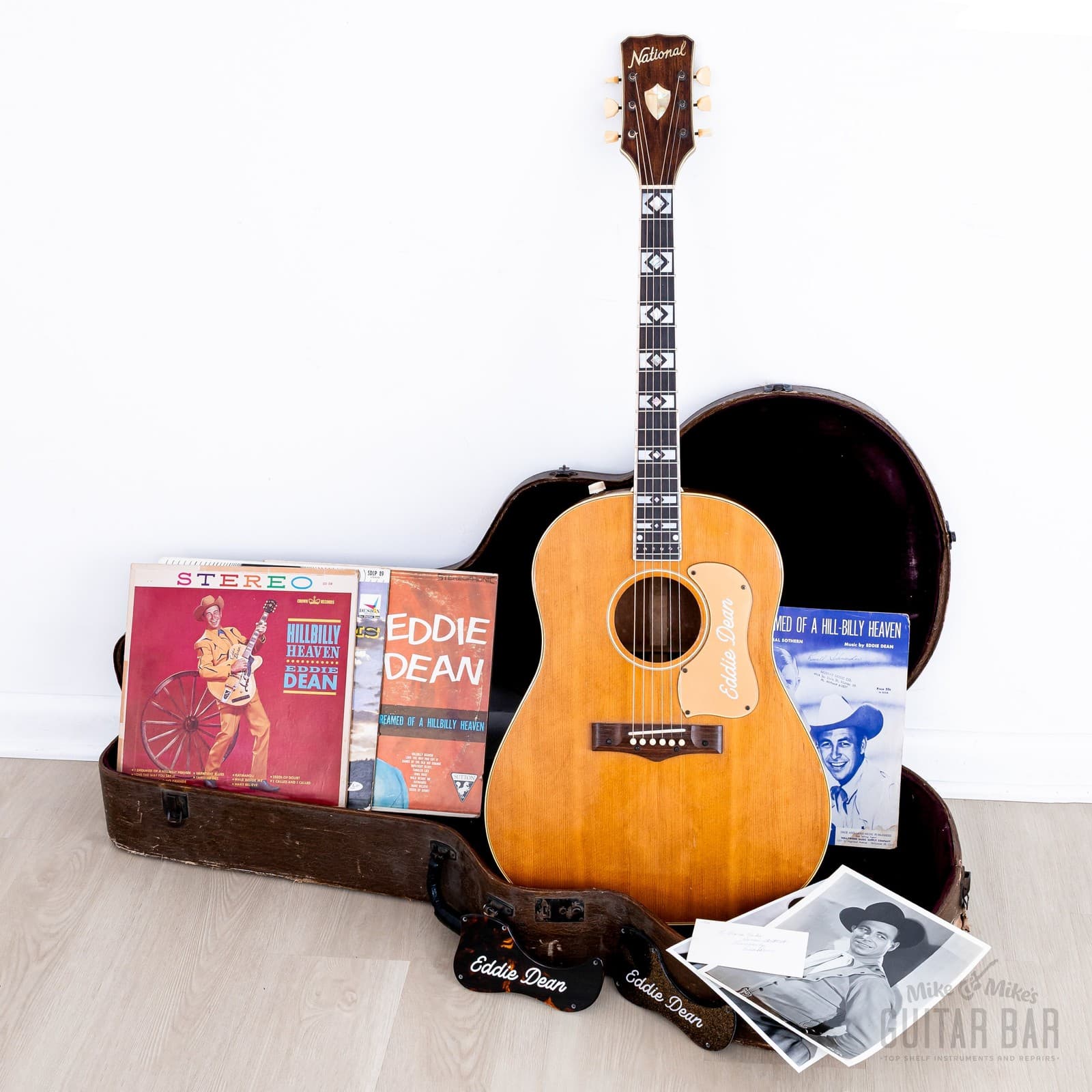 1957 National 1155E Eddie Dean Singing Cowboy One-Off Dreadnought Custom Color