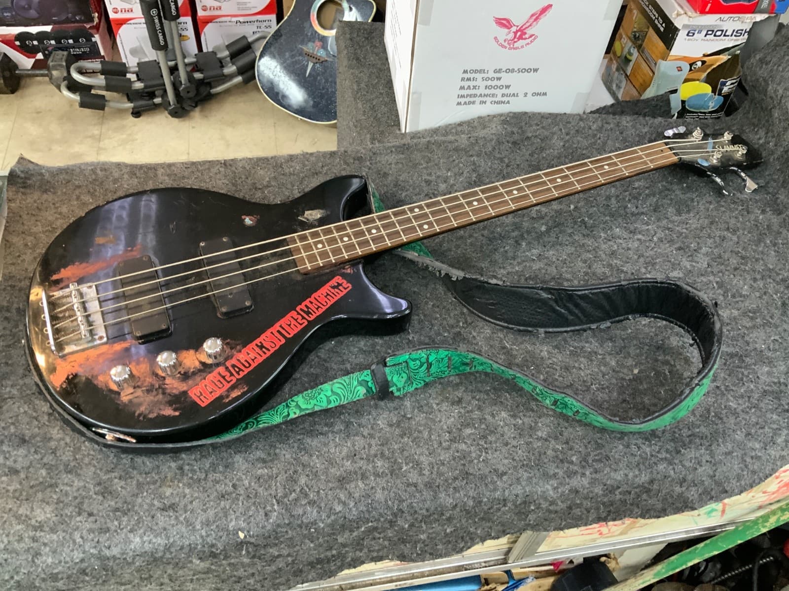 Hamer Slammer Electric Guitar Black