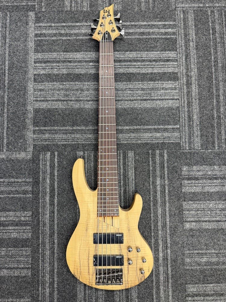 ESP LTD B-206SM 6-String Bass Guitar - Spalted Maple