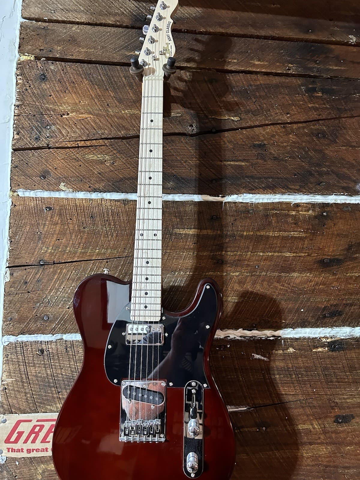 G And L Asat Classic Placentia Bluesboy Cort Factory Tele Espresso