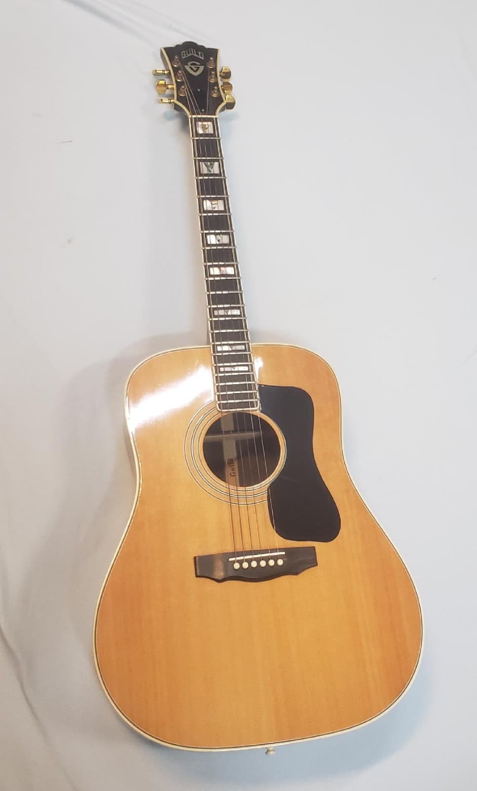 1978 Guild D-55 Vintage Dreadnought Acoustic Guitar, Near-Mint w/ Case,...
