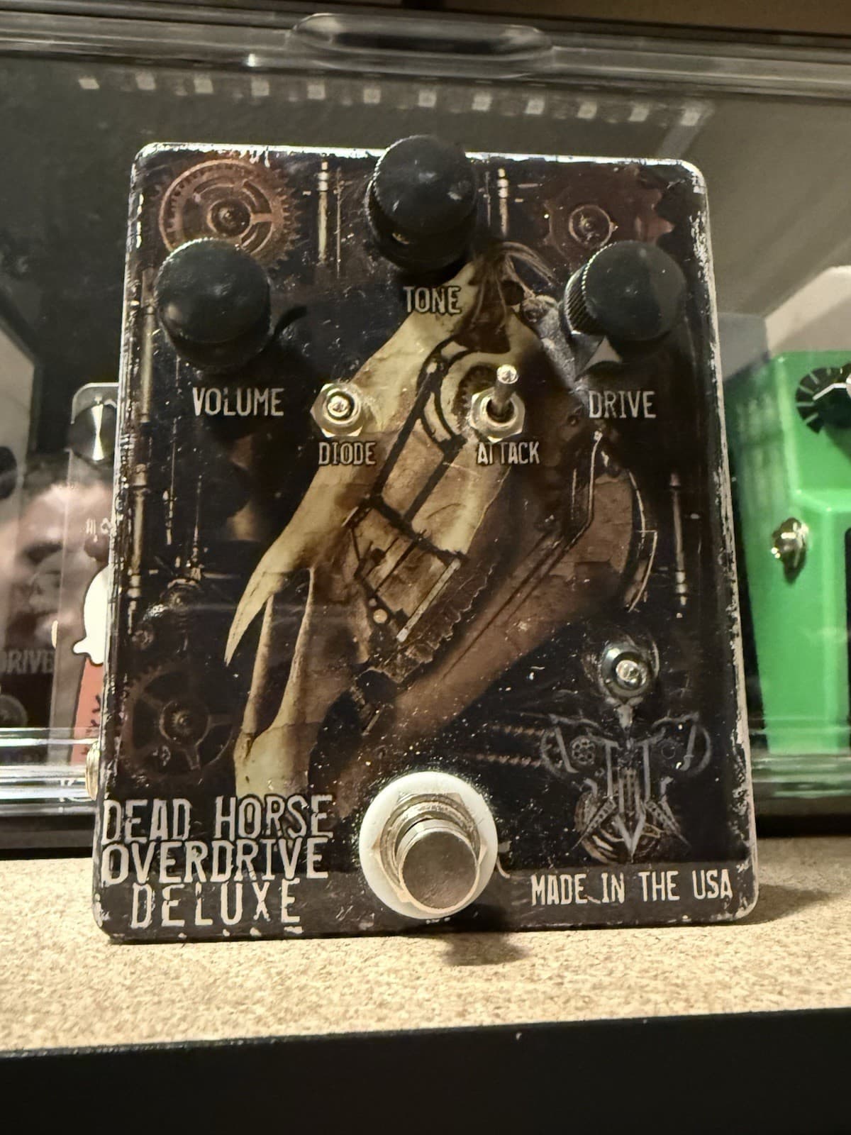 Pro Tone Pedals Deadhorse Deluxe Overdrive Guitar Effects Pedal