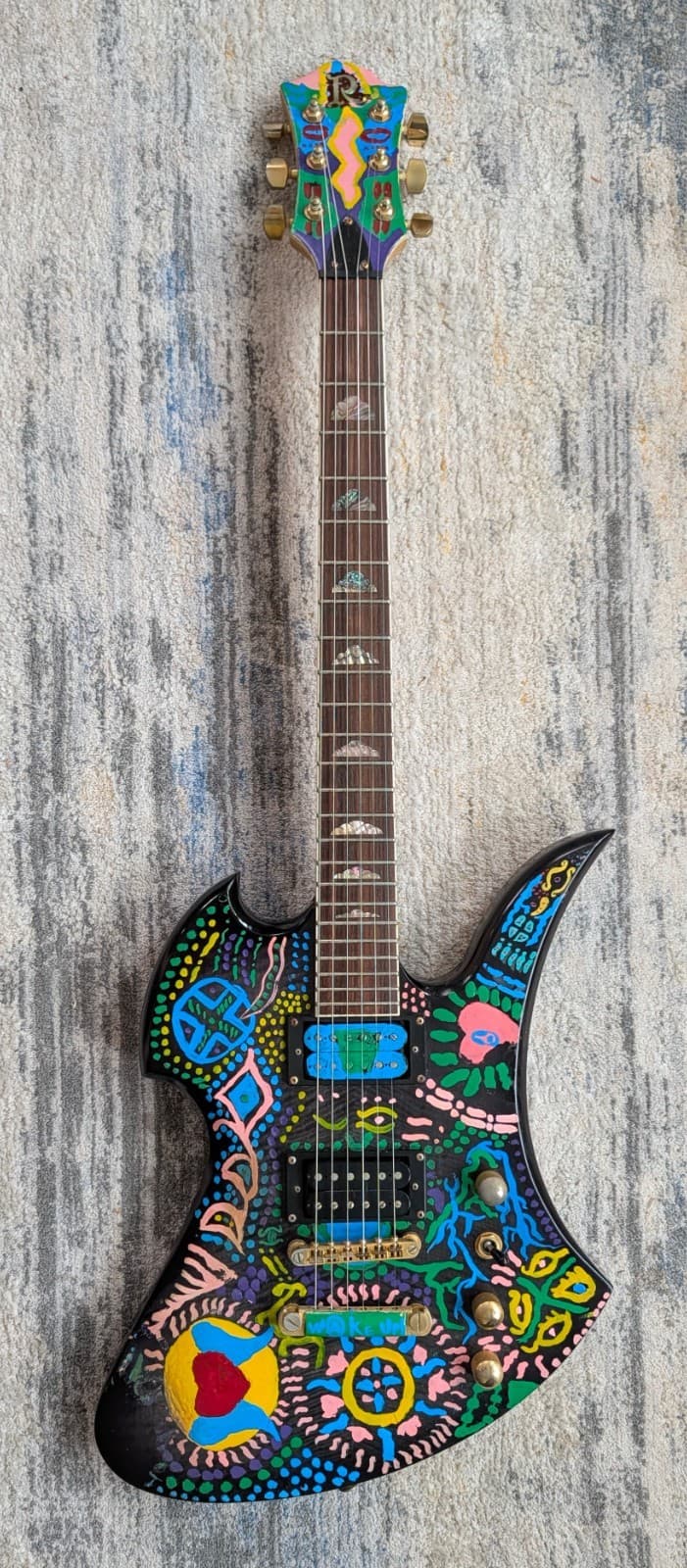 B.C. Rich Mockingbird - Korea 1990's - Custom Paint