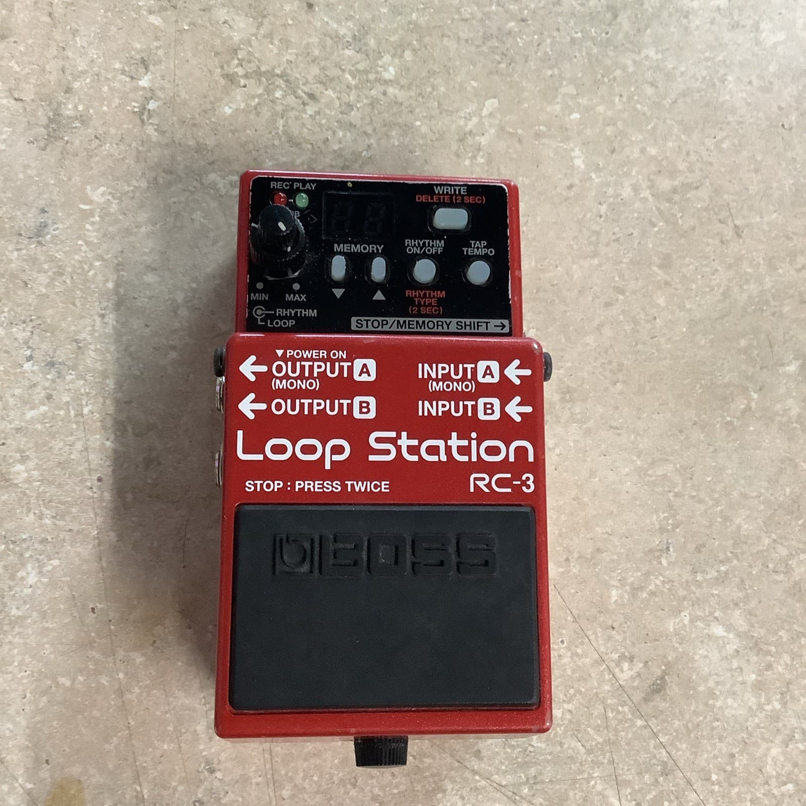 BOSS RC-3 Loop Station Guitar Looper Pedal