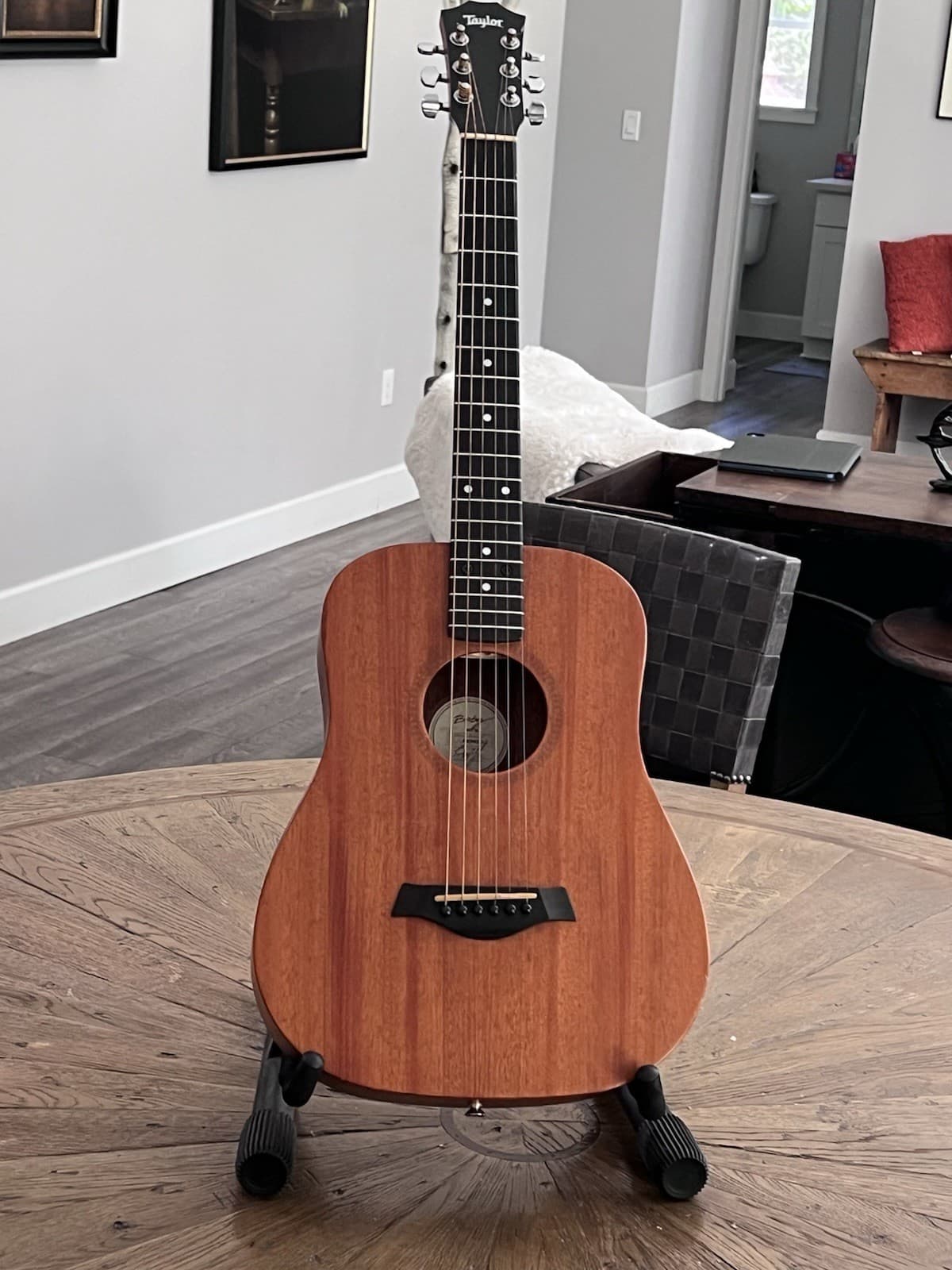 Taylor Baby 301-M 3/4 Mahogany Dreadnought 6-String Acoustic Guitar w/Hard Case