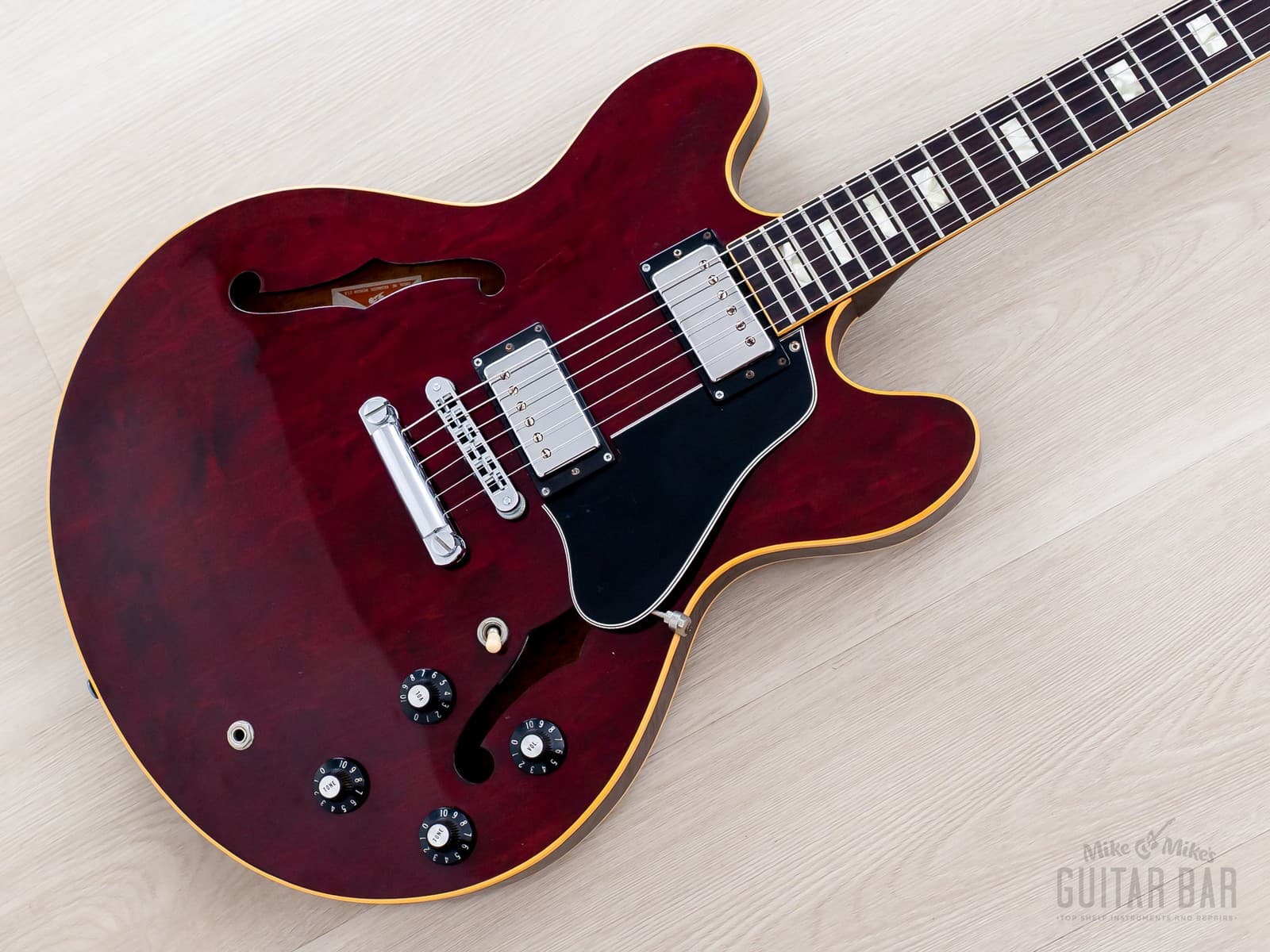1978 Gibson ES-335 Vintage Semi-Hollow Guitar, T-Tops & 1 11/16" Nut w/ Case