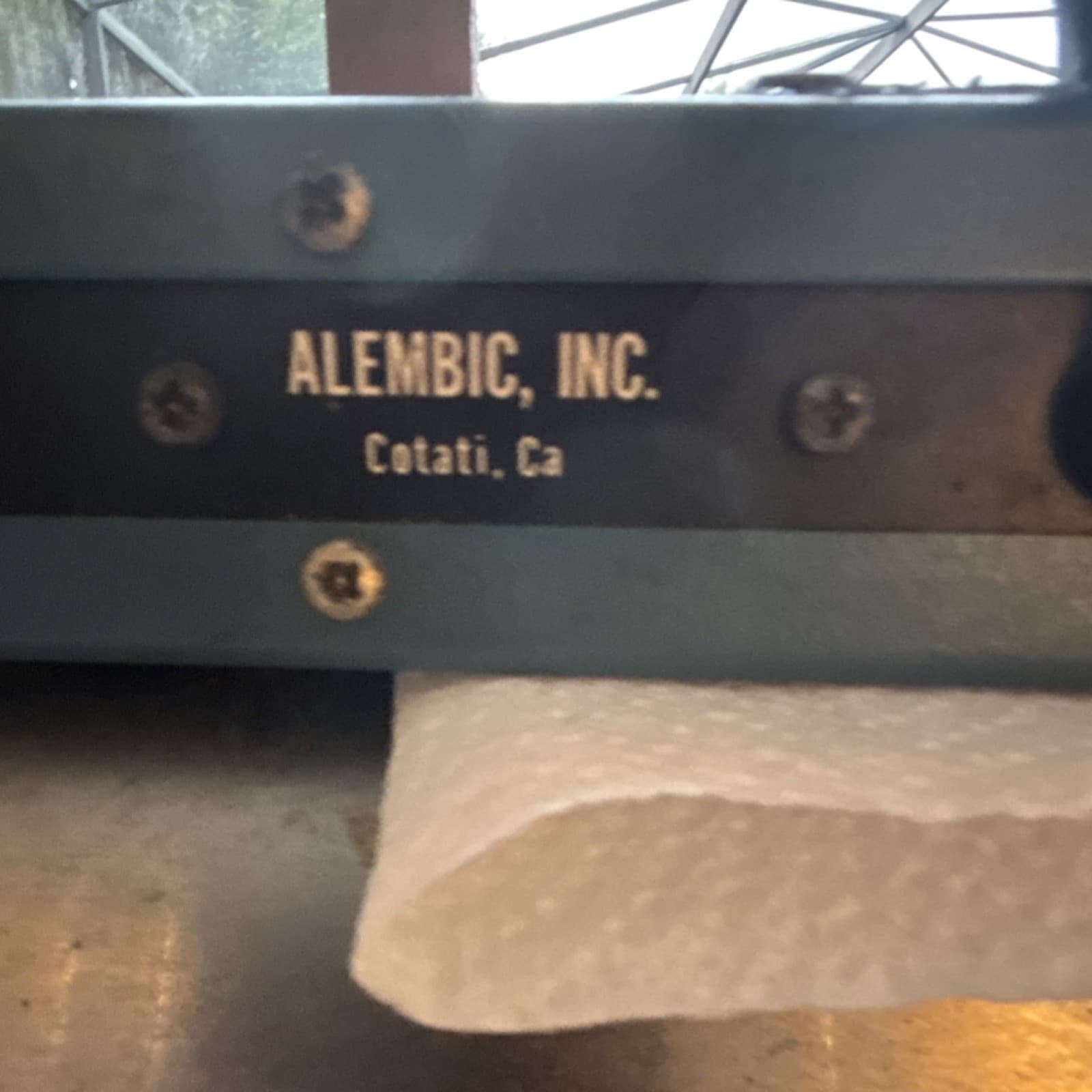 Vintage Alembic FB2 Stereo Tube Bass Preamp