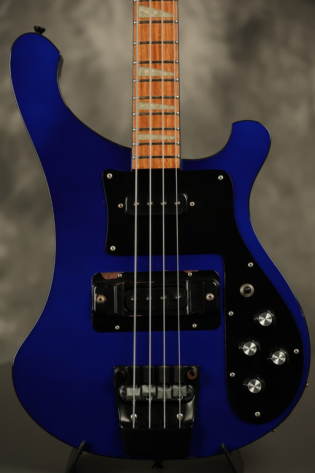 1988 Rickenbacker 4003 Bass BT Midnight Blue w/BLACK hardware + binding!