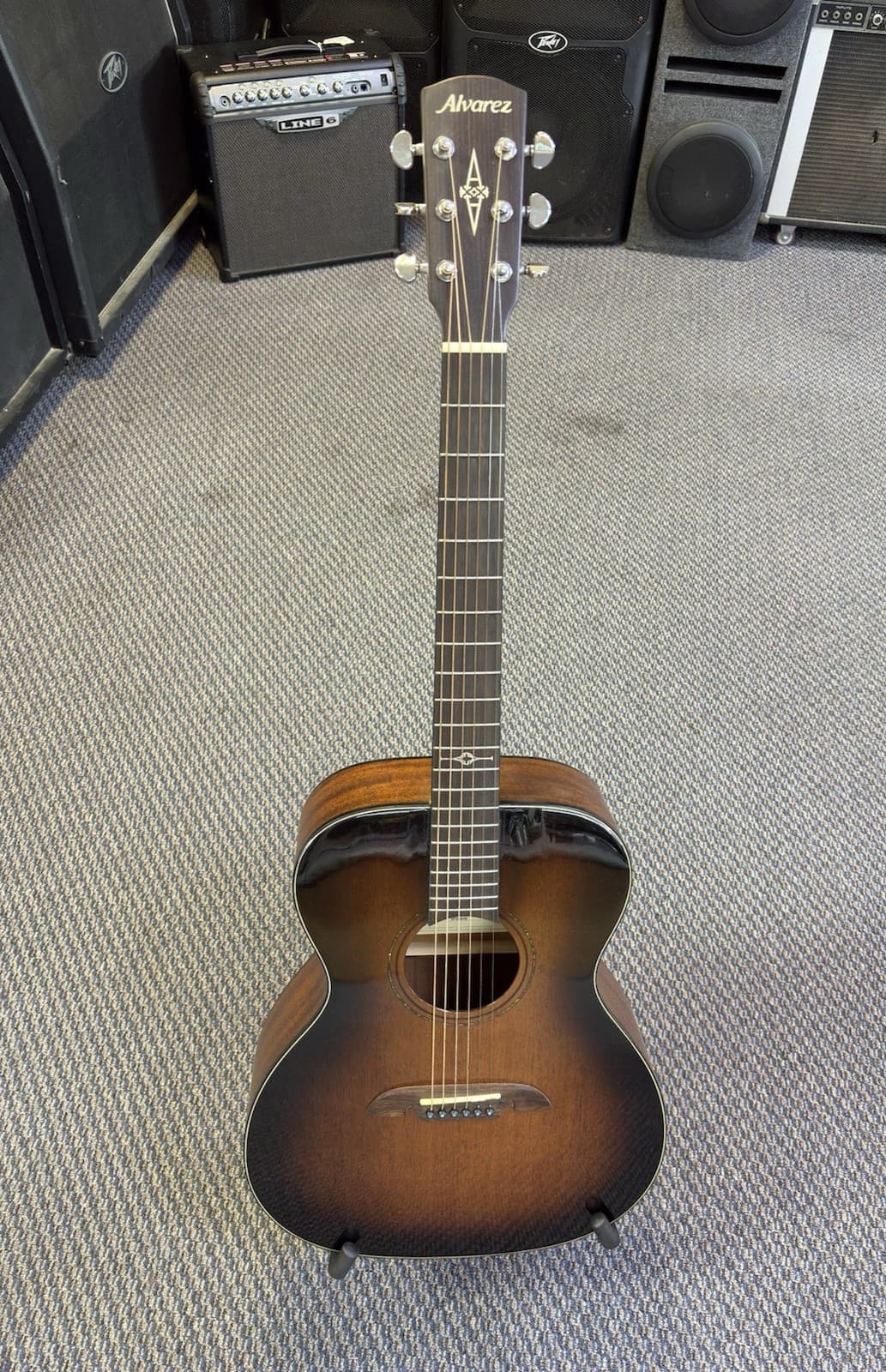 Alvarez AF66SHB Folk Acoustic Guitar Shadow Burst 2016-2024 *Pre Owned*