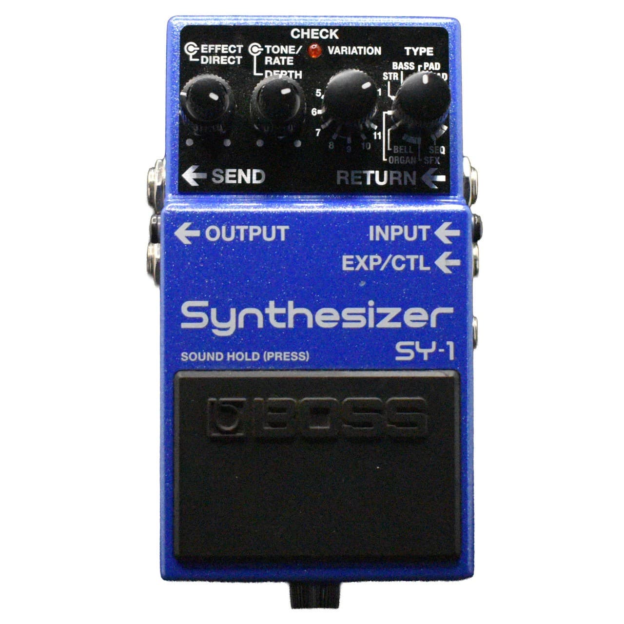 USED Boss SY-1 Synthesizer Guitar/Bass Pedal