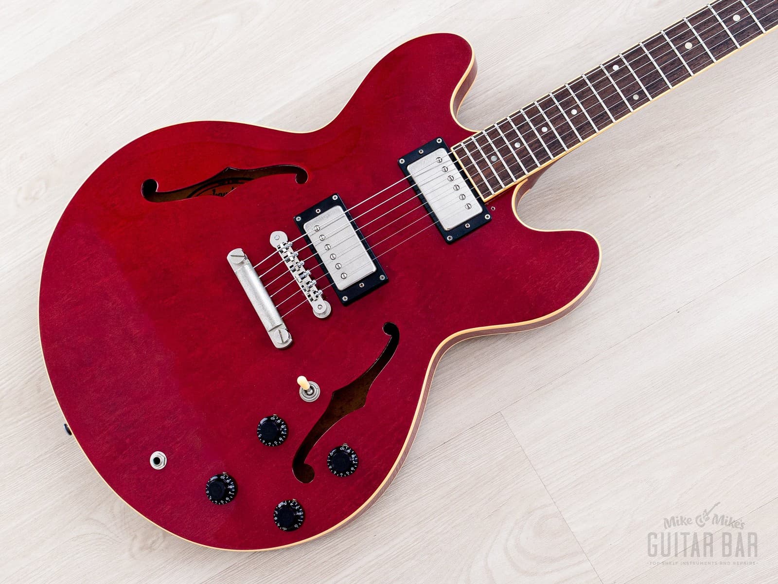 2000 Epiphone by Gibson ES-335 Dot Semi Hollow Guiar Cherry, Pre-Elitist Japan