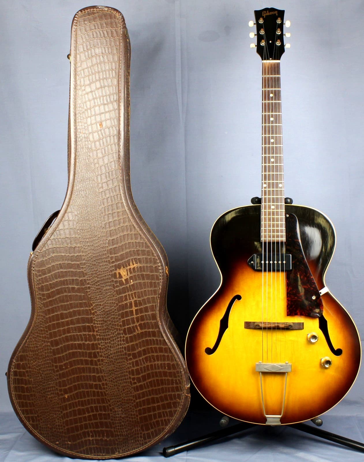 1961 Gibson ES-125 Archtop Hollow Body 6-String Electric Guitar-Sunburst