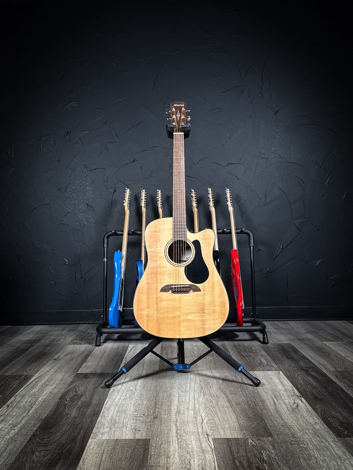 Alvarez AD30CE Dreadnought Acoustic/Electric Guitar - Natural