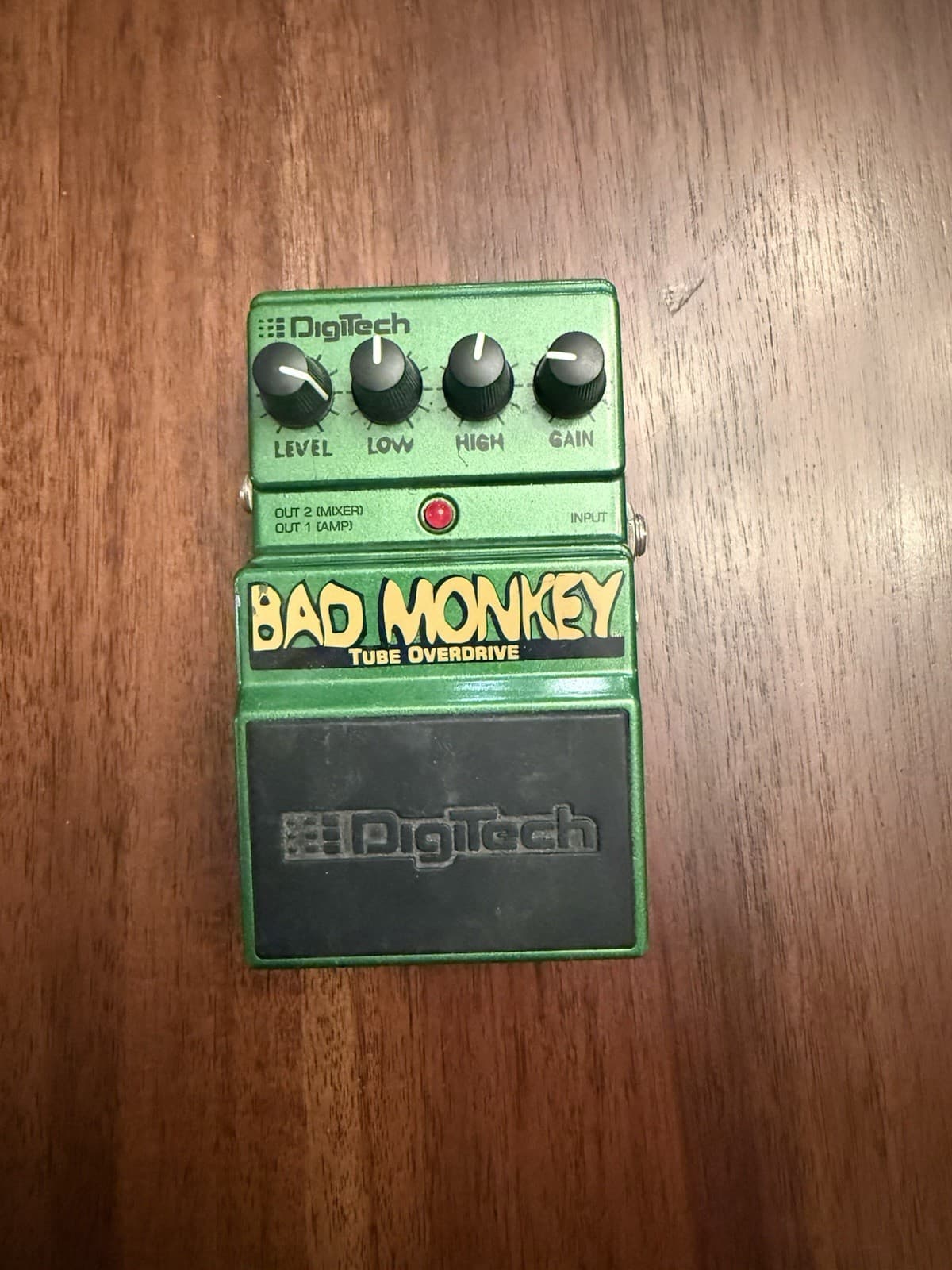 Digitech Bad Monkey Tube Overdrive Guitar Pedal Green FX (tube screamer Copy)
