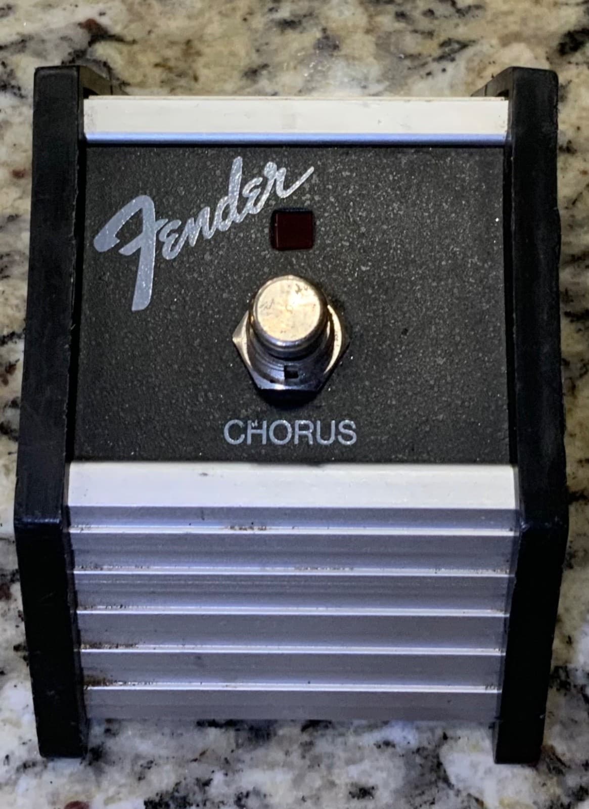 Vintage Fender 1 Single Button Foot Switch Chorus Guitar Pedal - Pre-Owned