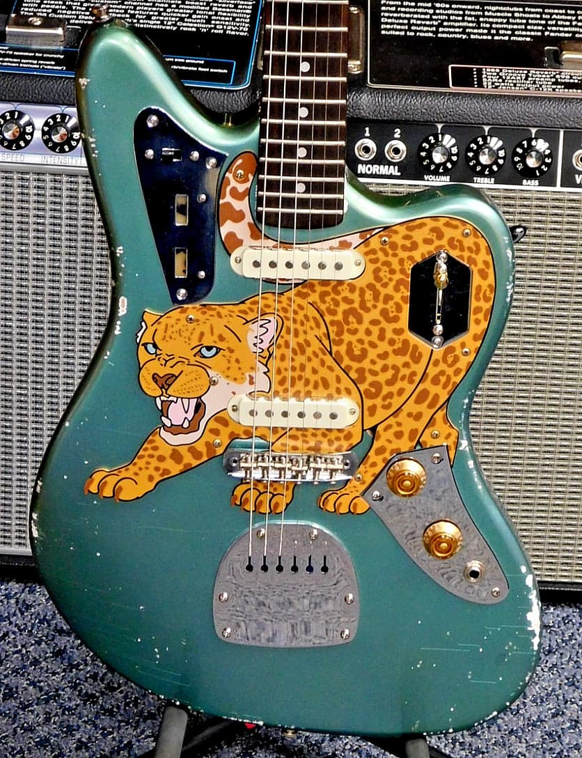 Jes Ray Custom Offset Guitar! Mint Green "Relic" Finish! MJT Body! VERY NICE!!!