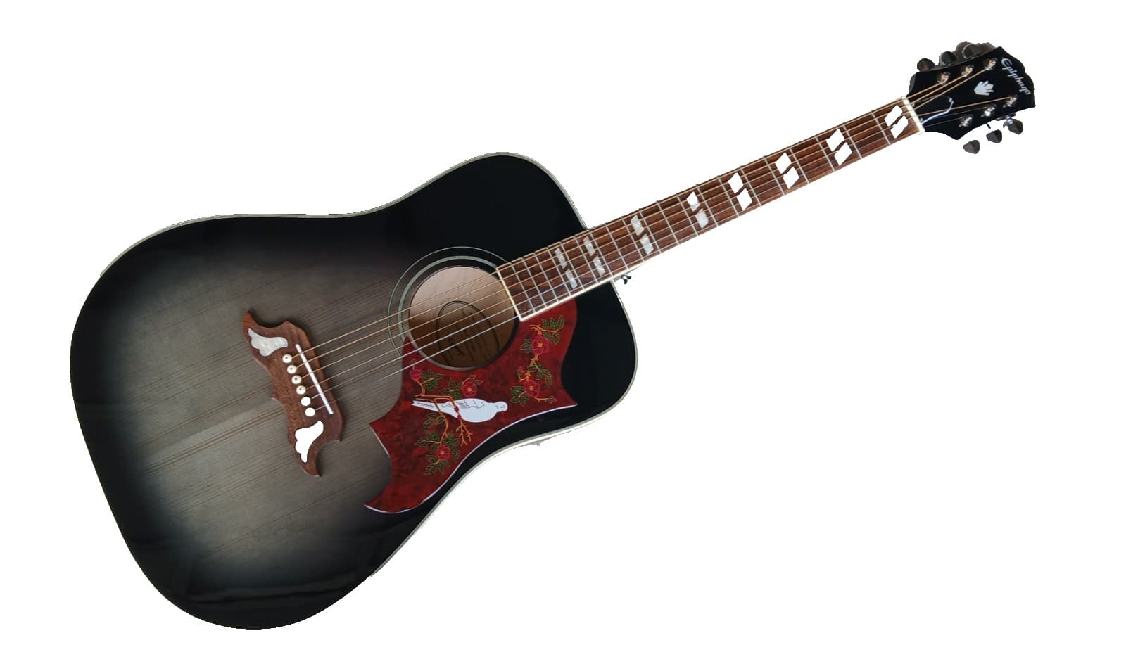 Epiphone Dove Studio Acoustic Guitar - Trans Ebony