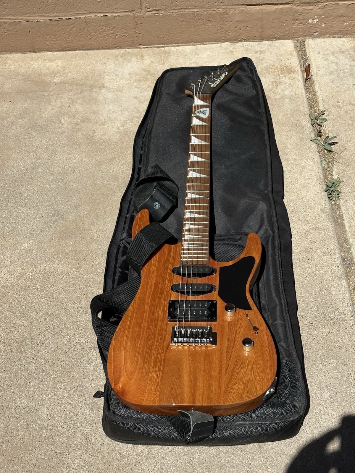 Jackson JS23 Dinky Electric Guitar 2010-2012 Natural With Carrying Case
