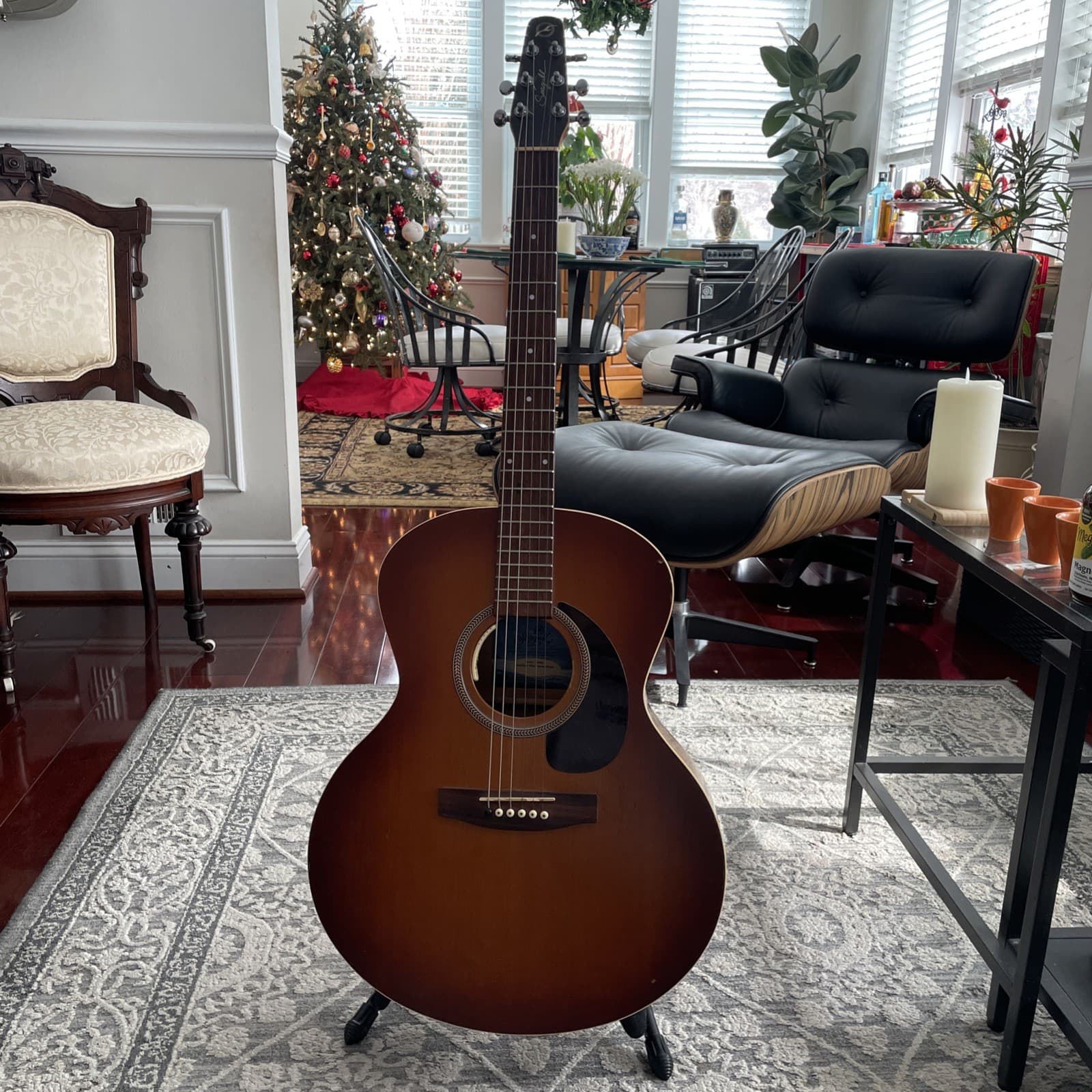 Seagull Entourage Rustic Mini Jumbo Acoustic Guitar with L.R. Baggs Pickup
