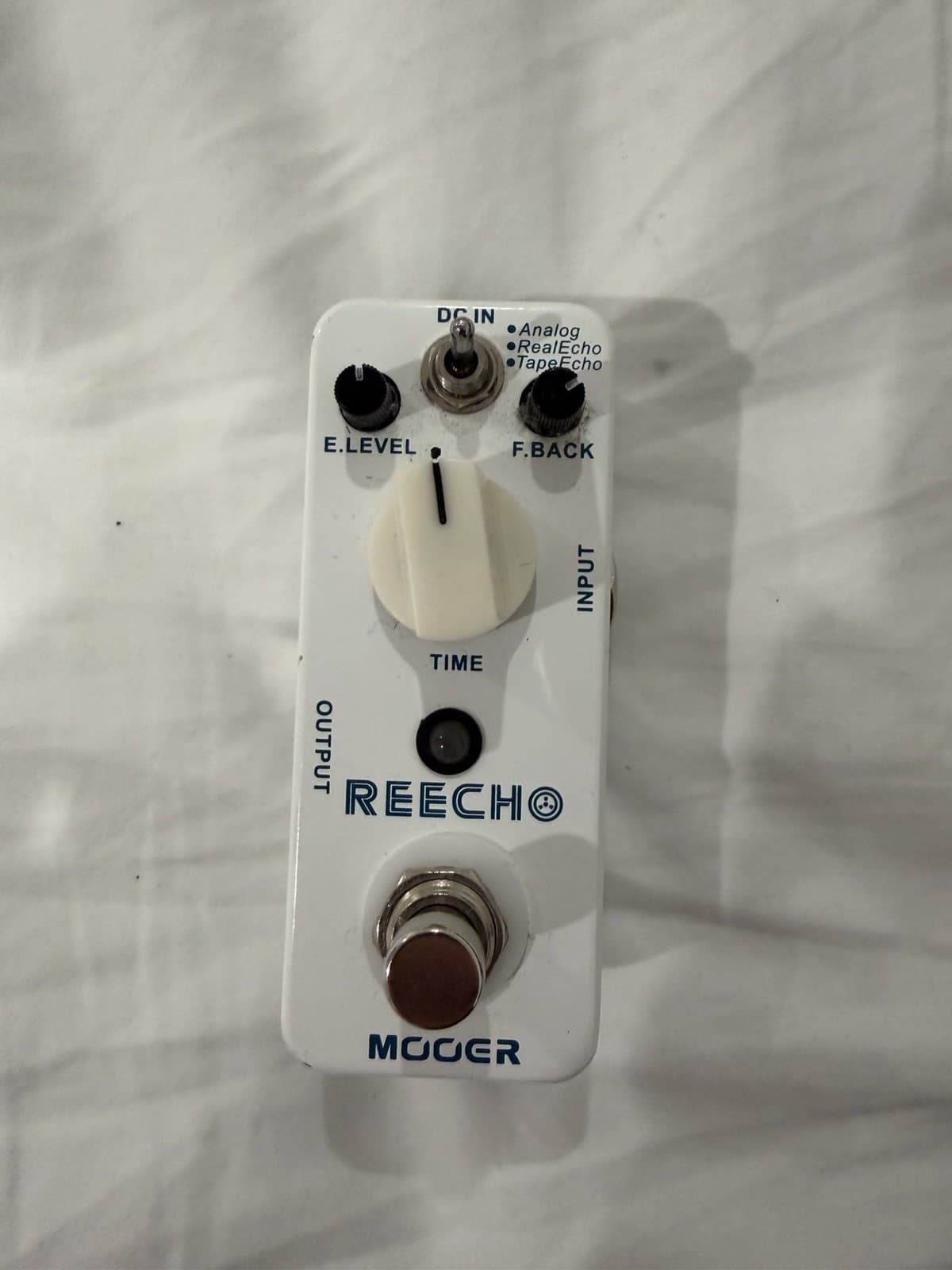 MOOER REECHO Digital Delay Echo Tape Echo Effects Pedal for Electric/Bass Guitar