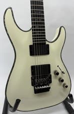 Schecter Diamond Series 6-String Hellraiser 2008 Pearl White Electric Guitar 