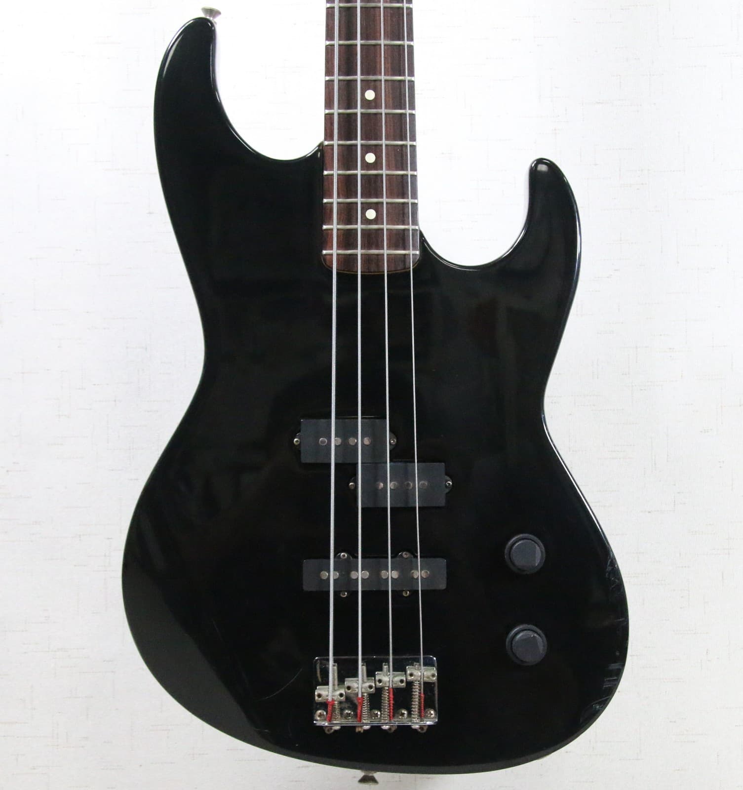 Fender Prodigy Bass 1991 Black PJ Style Active Bass USA MADE w/ Gig Bag - NICE!