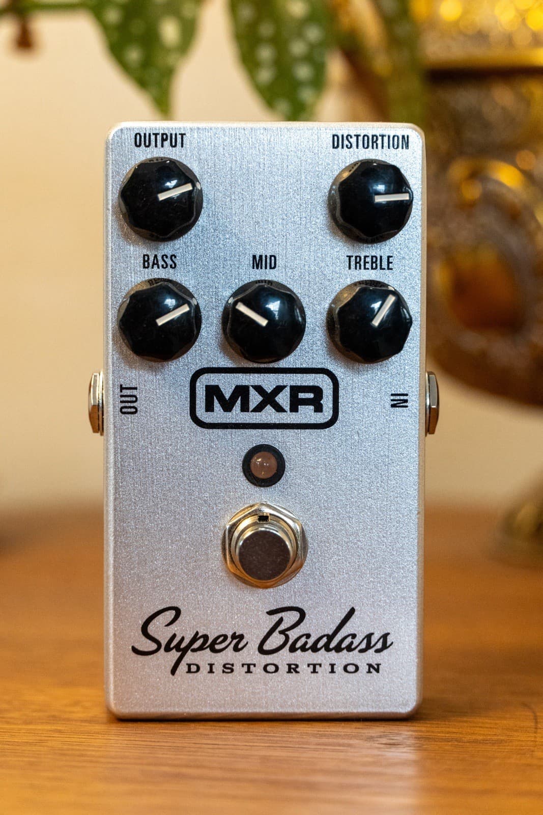 MXR Super Badass Distortion Analog Guitar Pedal for Electric Guitar