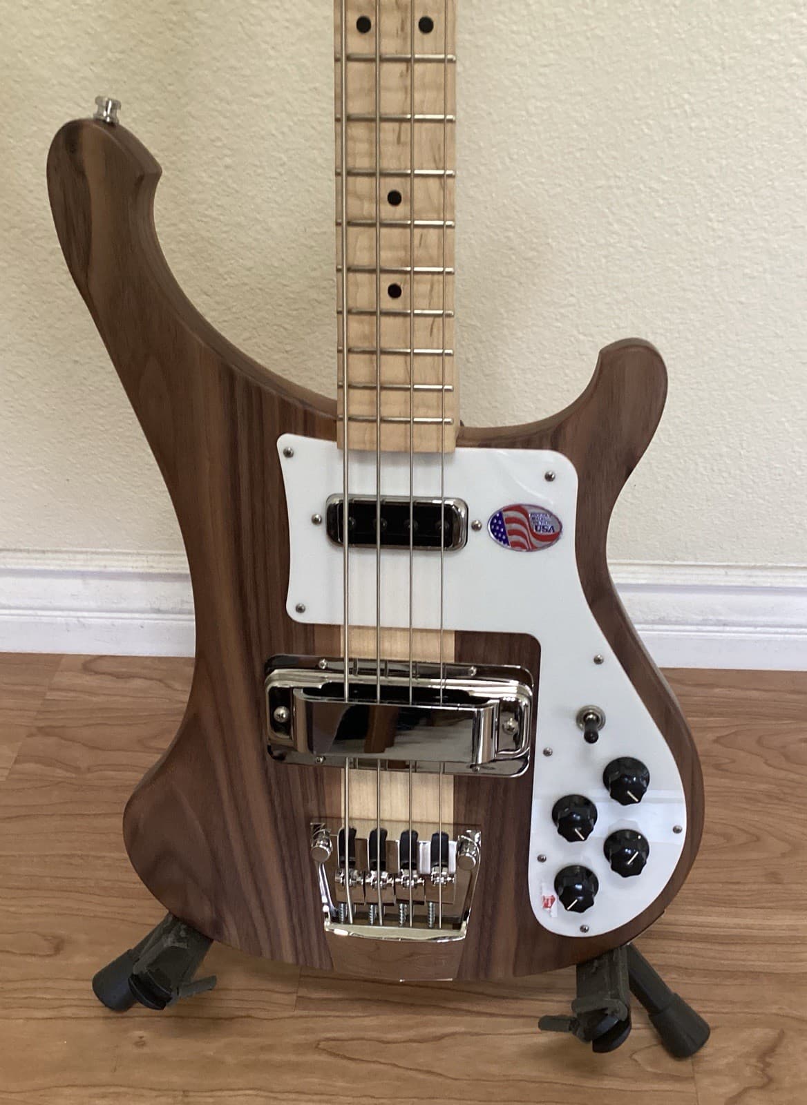 Rickenbacker 4003SW Bass Guitar - Walnut With Hard shell Case Hardly Used.
