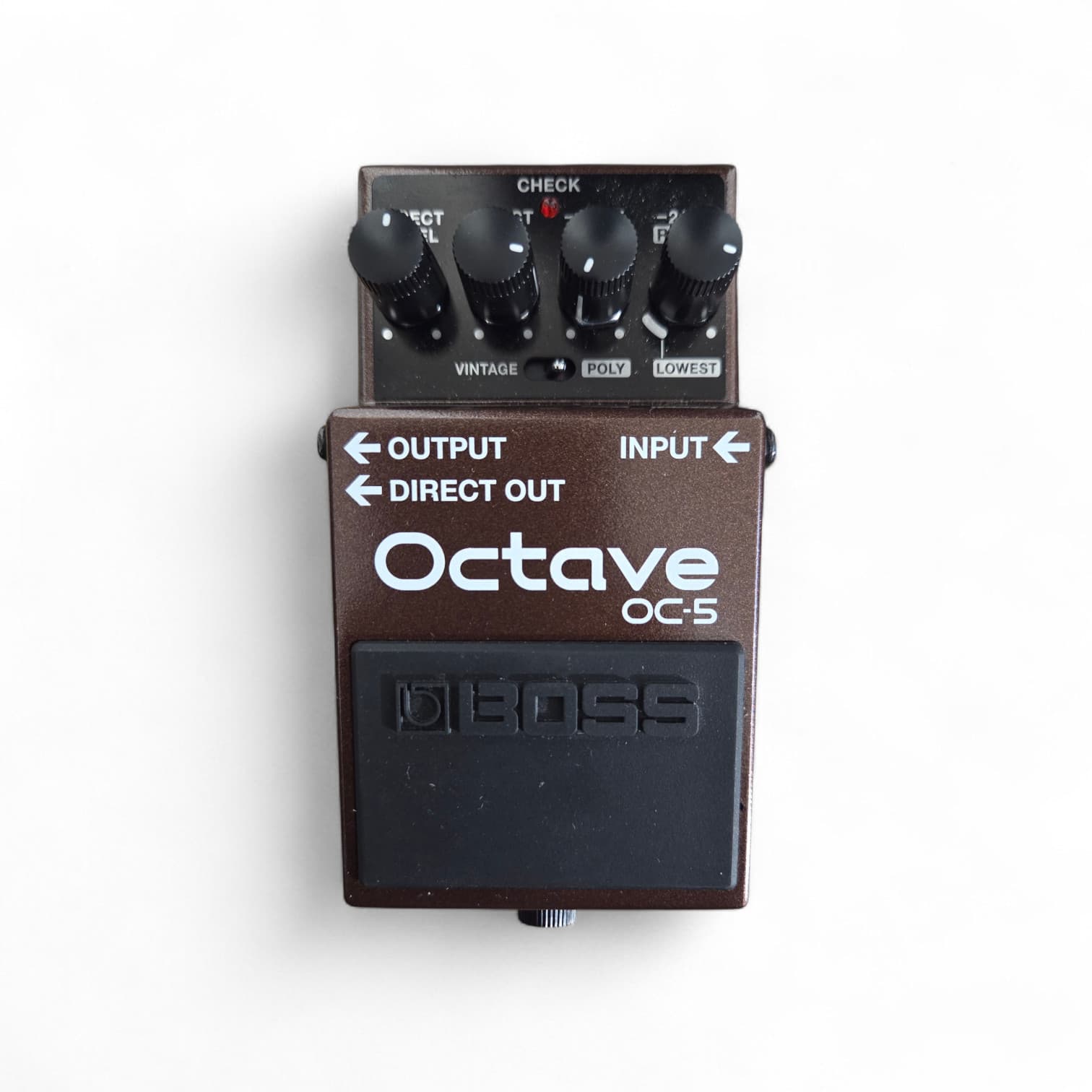 Pre-Owned Boss OC-5 Polyphonic Guitar/Bass Octave Pedal - Open Box