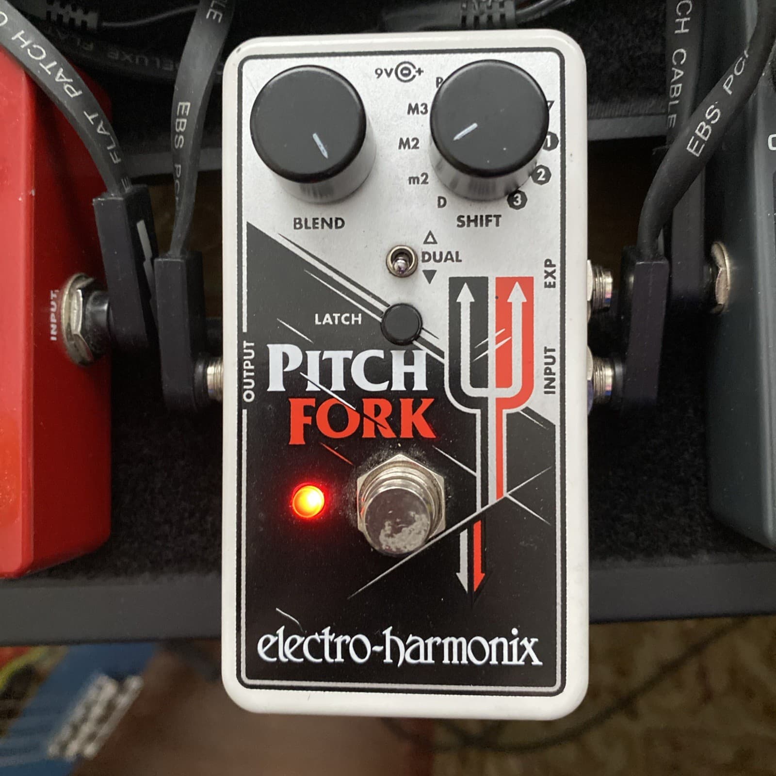 Electro-Harmonix EHX Pitch Fork Polyphonic Shifter Guitar Pedal Pitchfork