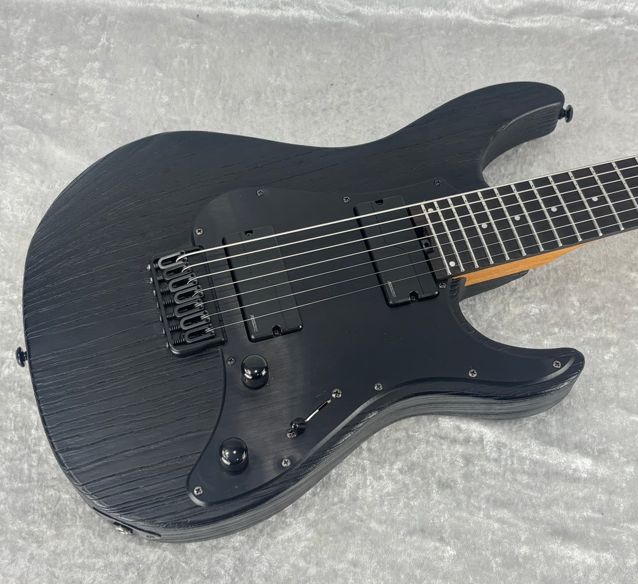 LTD Deluxe SN-1007B BARITONE GUITAR IN BLACK STAIN